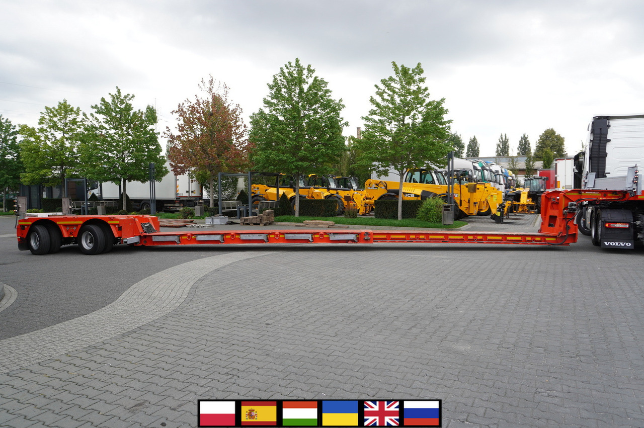 KÄSSBOHRER LB2 TIEF-BETT low loader semi-trailer / 16.5 m / Extendable semi-trailer / steered axles / 2 units - Tieflader Auflieger: das Bild 1 KÄSSBOHRER LB2 TIEF-BETT low loader semi-trailer / 16.5 m / Extendable semi-trailer / steered axles / 2 units - Tieflader Auflieger: das Bild 1