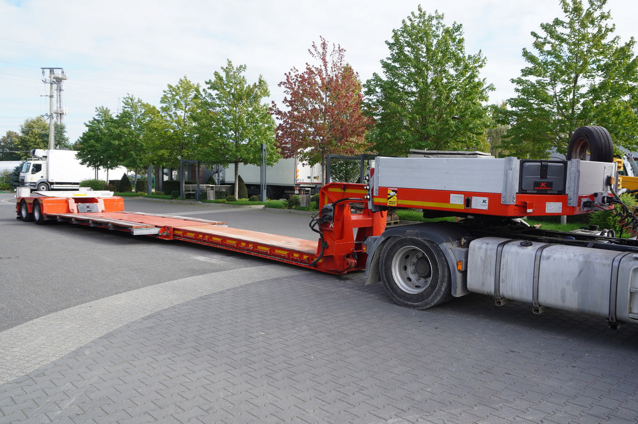 KÄSSBOHRER LB2 TIEF-BETT low loader semi-trailer / 16.5 m / Extendable semi-trailer / steered axles / 2 units - Tieflader Auflieger: das Bild 2 KÄSSBOHRER LB2 TIEF-BETT low loader semi-trailer / 16.5 m / Extendable semi-trailer / steered axles / 2 units - Tieflader Auflieger: das Bild 2