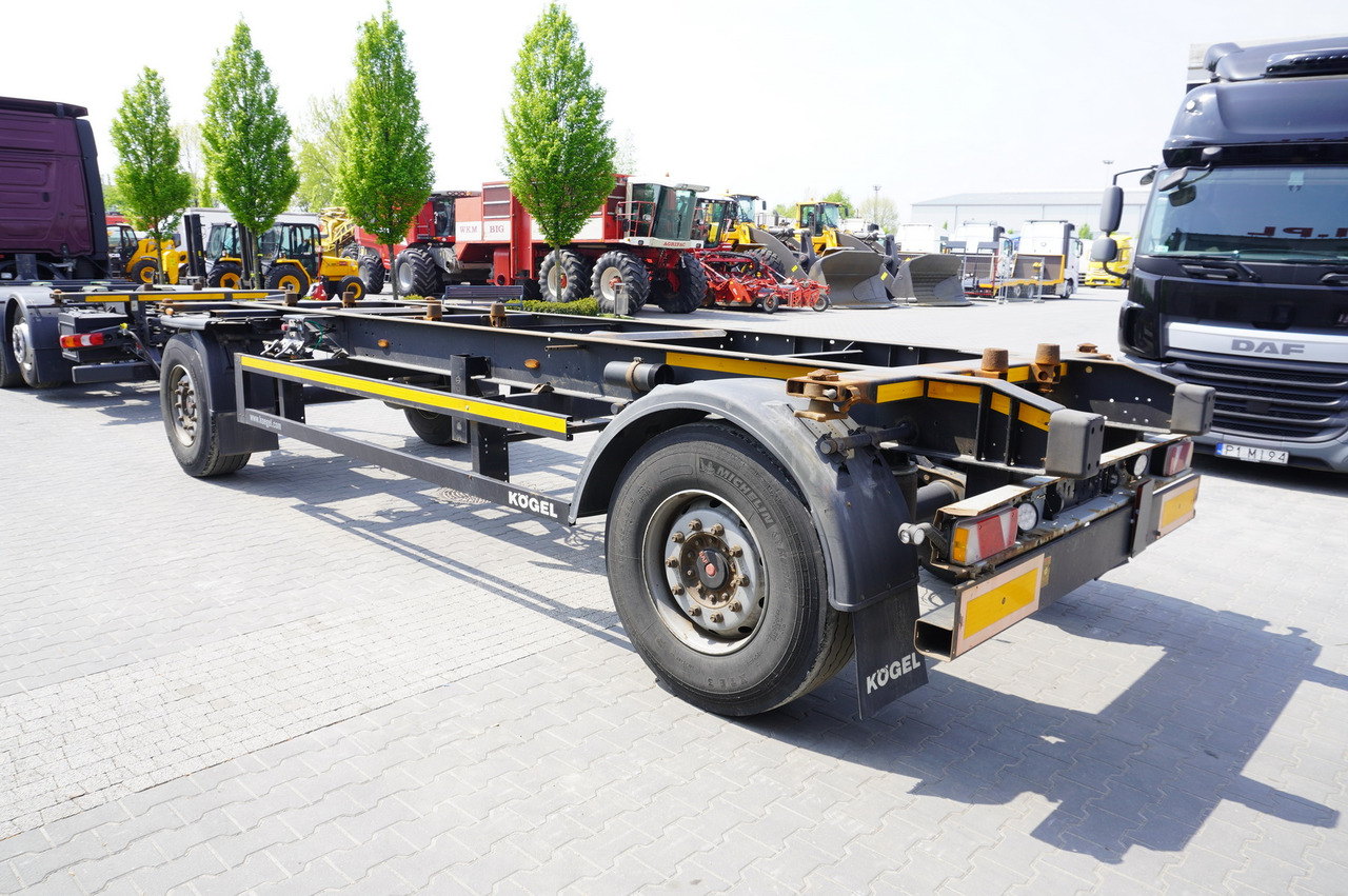 KOGEL AWE 18, two-axle, BDF, 7.5m chassis , air suspension, SAF axles - Fahrgestell Anhänger: das Bild 4 KOGEL AWE 18, two-axle, BDF, 7.5m chassis , air suspension, SAF axles - Fahrgestell Anhänger: das Bild 4