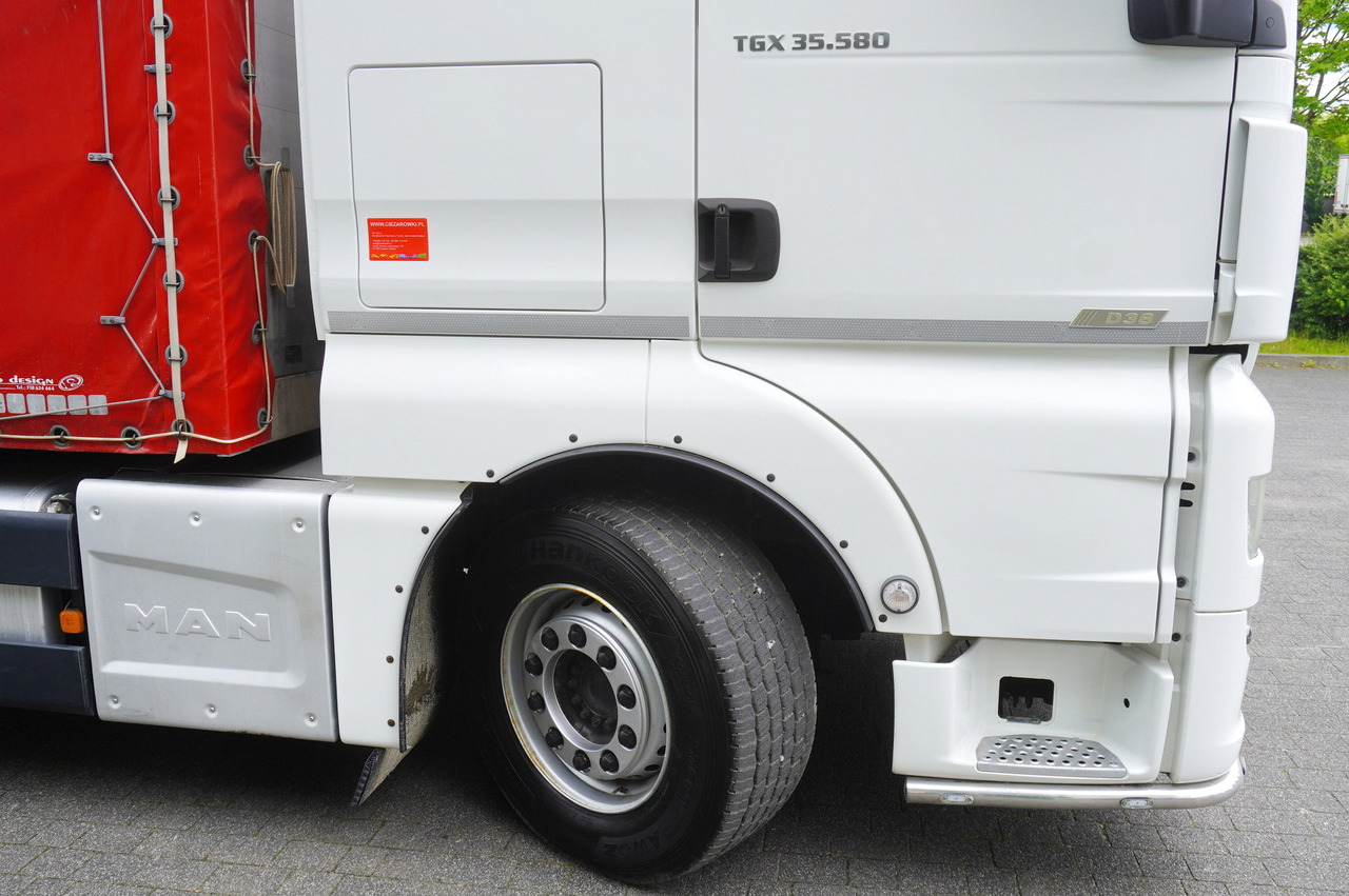MAN MAN TGX 35.580 E6 8x4 /4 / 23 EPAL tarp superstructure / 4th axle steered - Leasing MAN MAN TGX 35.580 E6 8x4 /4 / 23 EPAL tarp superstructure / 4th axle steered: das Bild 13