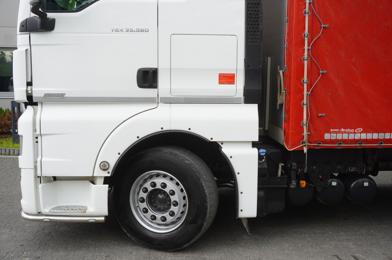 MAN MAN TGX 35.580 E6 8x4 /4 / 23 EPAL tarp superstructure / 4th axle steered - Leasing MAN MAN TGX 35.580 E6 8x4 /4 / 23 EPAL tarp superstructure / 4th axle steered: das Bild 15