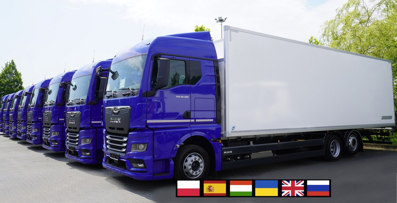 MAN New MAN TGX 26.400 / NEW IGLOOCAR refrigerator 23 pallets / 6×2 / 2024 / 10 units - Isotherm LKW: das Bild 1 MAN New MAN TGX 26.400 / NEW IGLOOCAR refrigerator 23 pallets / 6×2 / 2024 / 10 units - Isotherm LKW: das Bild 1