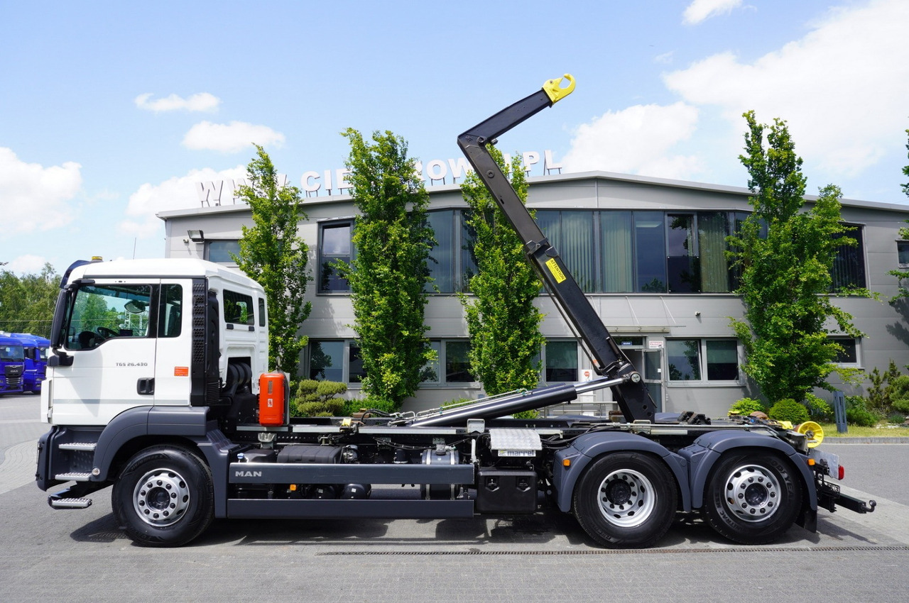 MAN TGS 26.430 E6 6x2 / HIAB Multilift hooklift - Abrollkipper: das Bild 3 MAN TGS 26.430 E6 6x2 / HIAB Multilift hooklift - Abrollkipper: das Bild 3