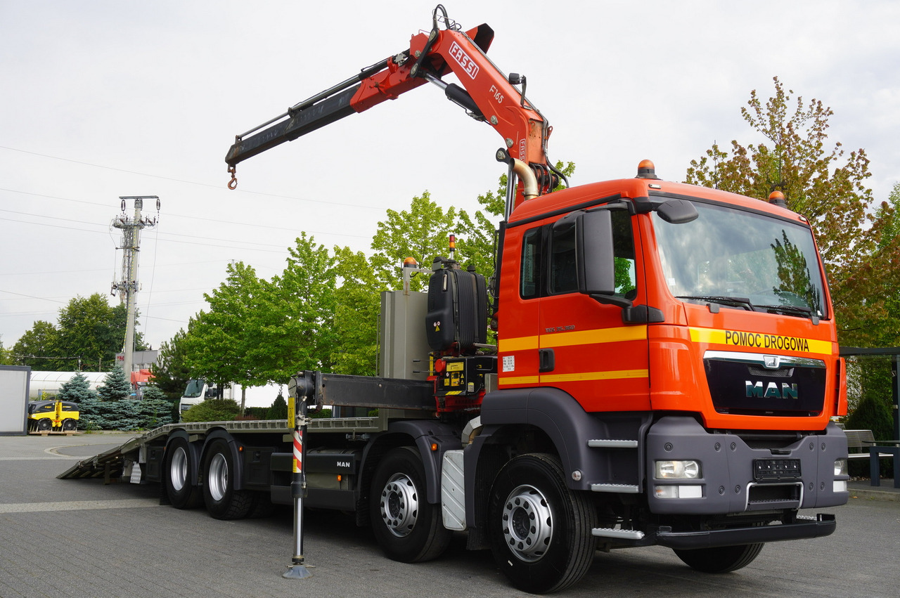 MAN TGS 35.360 E5 8x2 / FASSI F165 / 5.4 T cap. / 8.25 m reach - Abschleppwagen: das Bild 2 MAN TGS 35.360 E5 8x2 / FASSI F165 / 5.4 T cap. / 8.25 m reach - Abschleppwagen: das Bild 2