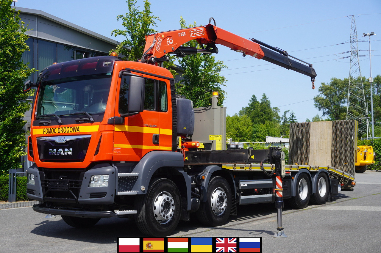 MAN TGS 35.360 E6 8x2 / FASSI F235 crane / 6.5 T cap. / 8.3 m reach - Abschleppwagen: das Bild 1 MAN TGS 35.360 E6 8x2 / FASSI F235 crane / 6.5 T cap. / 8.3 m reach - Abschleppwagen: das Bild 1