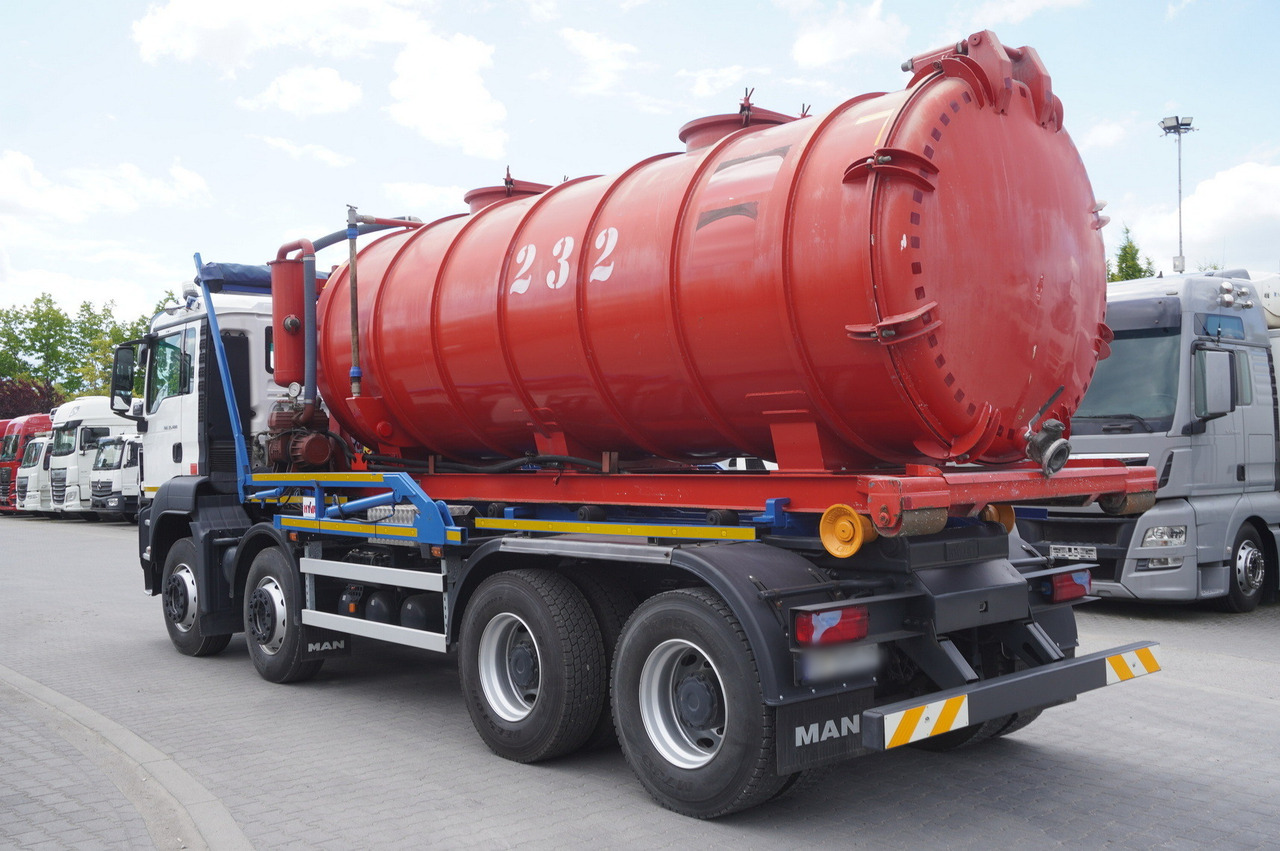 MAN TGS 35.400 8 × 4 E5 / HYVA HOOK LIFT 32.56 SE / Septic barrel 13000 L - Güllefass: das Bild 5 MAN TGS 35.400 8 × 4 E5 / HYVA HOOK LIFT 32.56 SE / Septic barrel 13000 L - Güllefass: das Bild 5