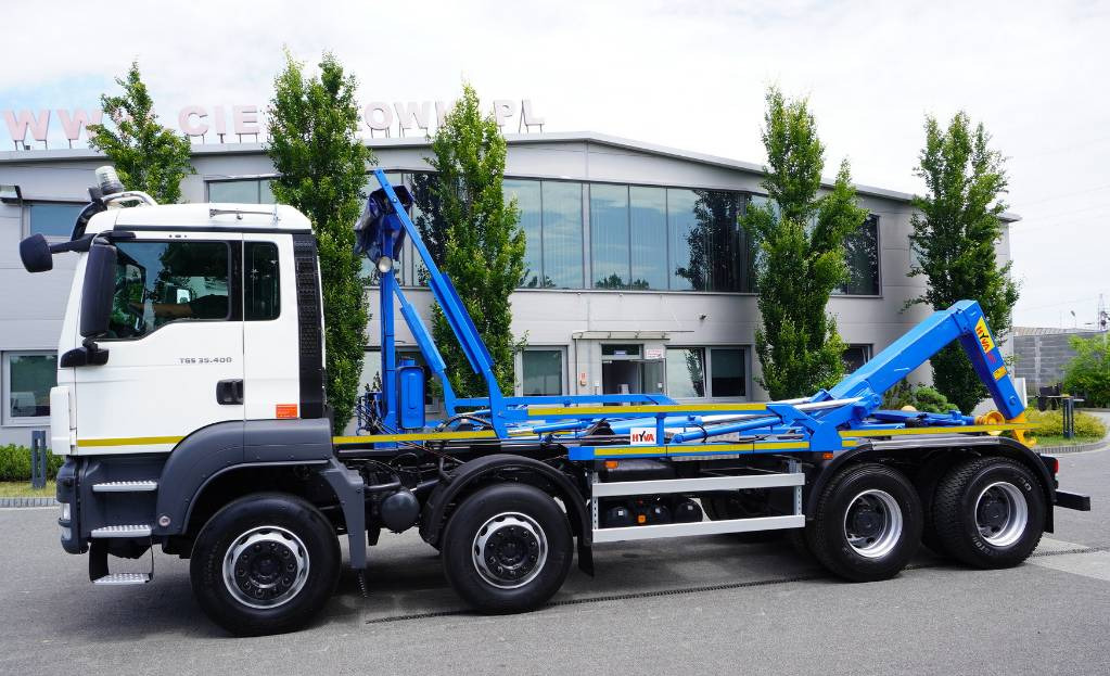 MAN TGS 35.400 8×4 HYVA LIFT 32.56 SE hooklift - Abrollkipper: das Bild 2 MAN TGS 35.400 8×4 HYVA LIFT 32.56 SE hooklift - Abrollkipper: das Bild 2