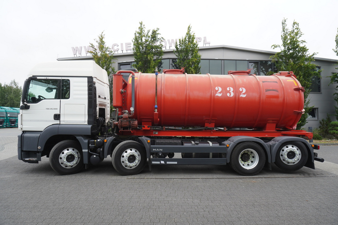 MAN TGS 35.420 8×2 / NEW septic barrel 13000 L / 3 steered axles - Gülleinjektor: das Bild 2 MAN TGS 35.420 8×2 / NEW septic barrel 13000 L / 3 steered axles - Gülleinjektor: das Bild 2