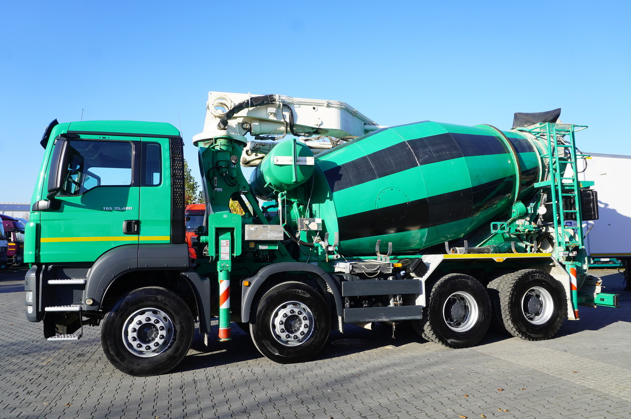 MAN TGS 35.480 8x4 Concrete Mixer Pump truck / Putzmeister M24-3 / 1600 MTH! - Betonpumpe: das Bild 3 MAN TGS 35.480 8x4 Concrete Mixer Pump truck / Putzmeister M24-3 / 1600 MTH! - Betonpumpe: das Bild 3