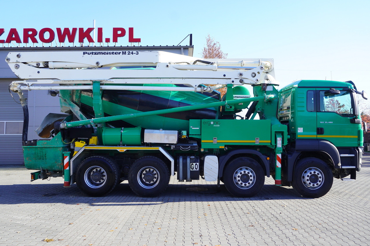 MAN TGS 35.480 8x4 Concrete Mixer Pump truck / Putzmeister M24-3 / 1600 MTH! - Betonpumpe: das Bild 5 MAN TGS 35.480 8x4 Concrete Mixer Pump truck / Putzmeister M24-3 / 1600 MTH! - Betonpumpe: das Bild 5