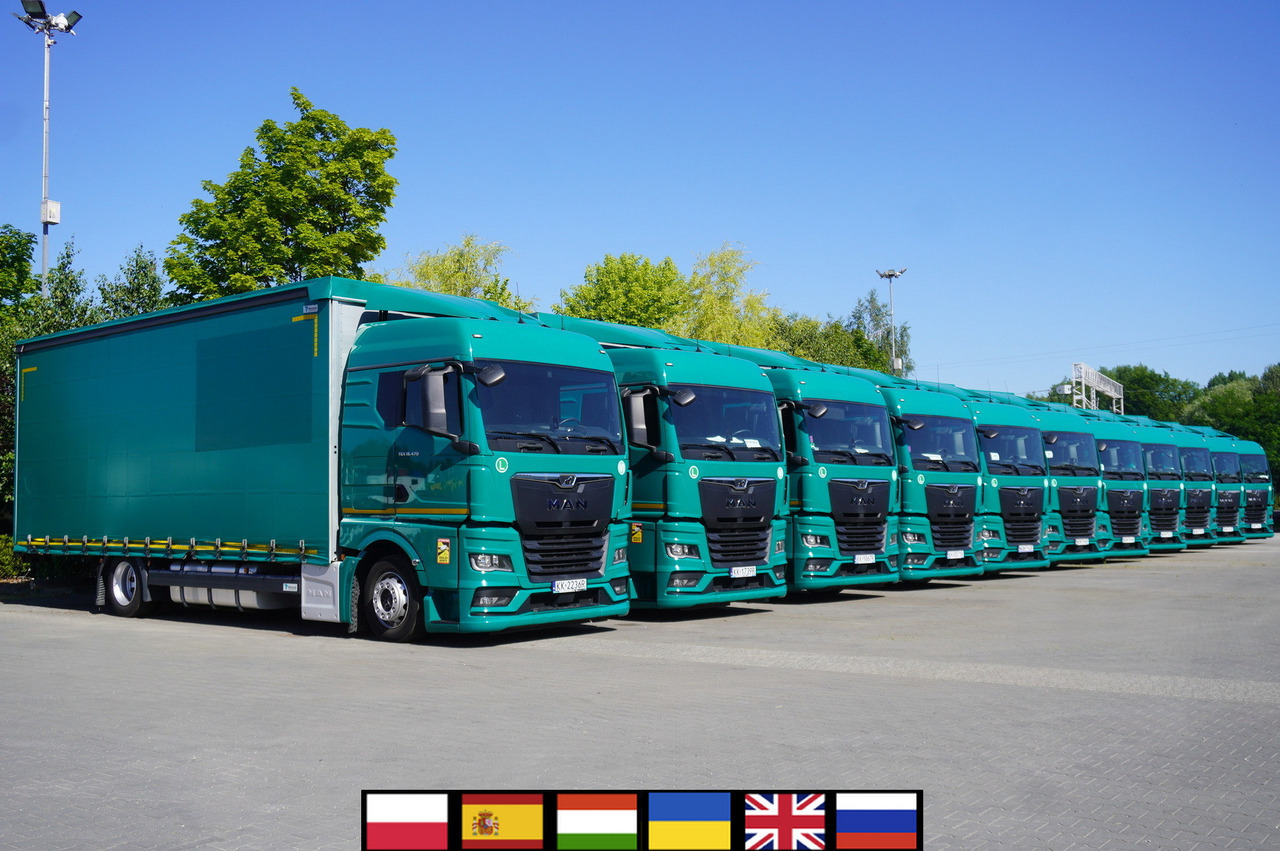 MAN TGX 18.470 / 2022 / Curtainsider 19 EPAL / Retarder / 15 units - Plane LKW: das Bild 1 MAN TGX 18.470 / 2022 / Curtainsider 19 EPAL / Retarder / 15 units - Plane LKW: das Bild 1