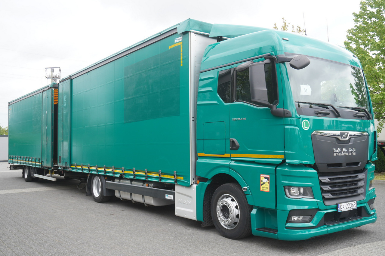 MAN TGX 18.470 / Trailer 19 EPAL / Curtainsider 19 EPAL / 2022 / Retarder / 15 units - Plane LKW: das Bild 3 MAN TGX 18.470 / Trailer 19 EPAL / Curtainsider 19 EPAL / 2022 / Retarder / 15 units - Plane LKW: das Bild 3