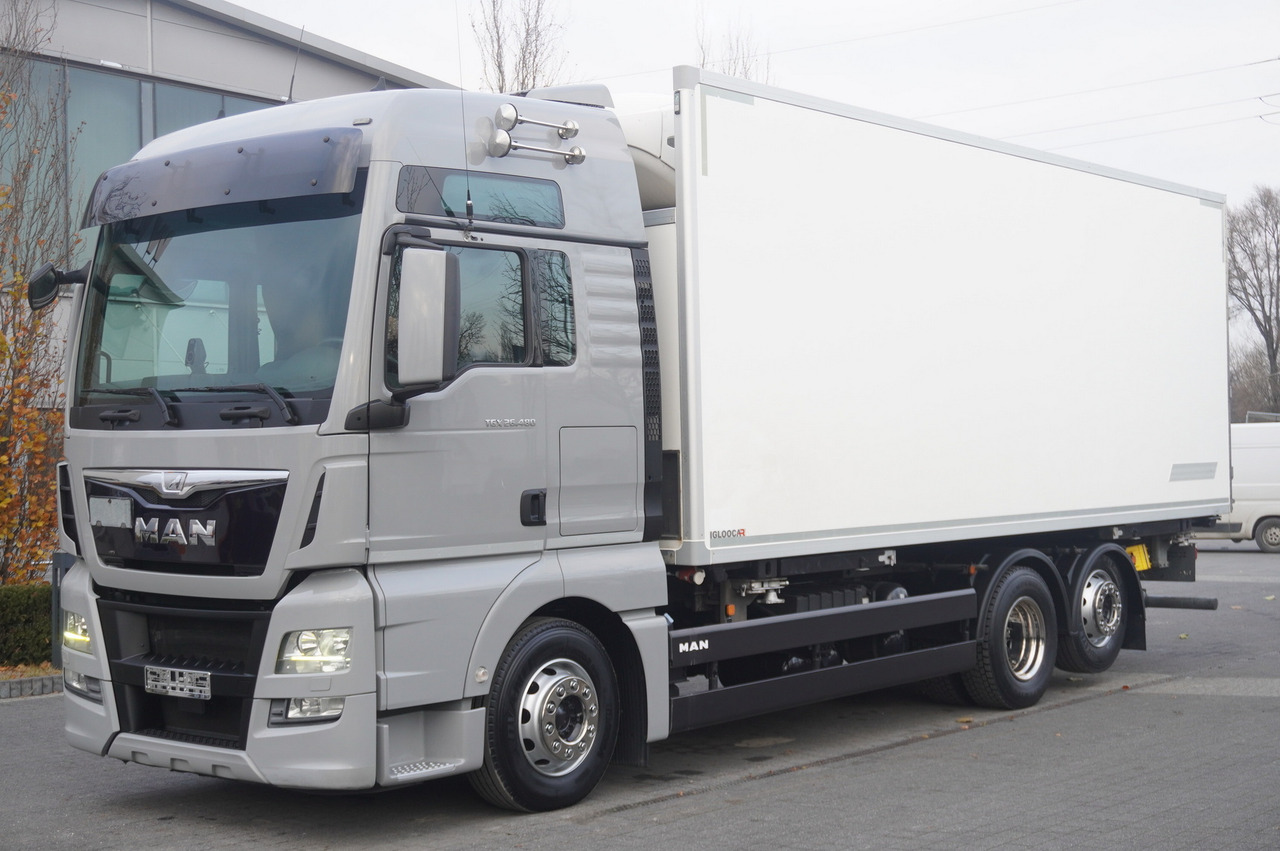 MAN TGX 26.480 / 6x2 / Igloocar refrigerator 18 pallets / Thermoking - Kühlkoffer LKW: das Bild 1 MAN TGX 26.480 / 6x2 / Igloocar refrigerator 18 pallets / Thermoking - Kühlkoffer LKW: das Bild 1