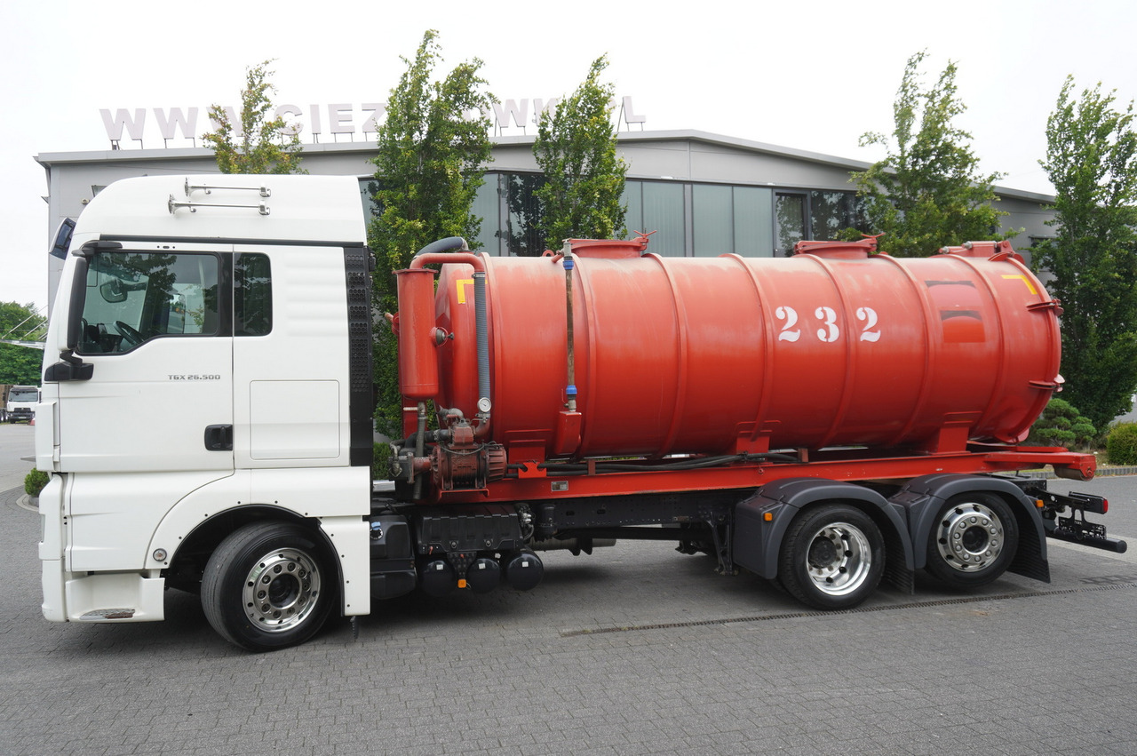 MAN TGX 26.500 / NEW Stal Septic barrel 13000 l / steering 3rd axle - Tankwagen: das Bild 2 MAN TGX 26.500 / NEW Stal Septic barrel 13000 l / steering 3rd axle - Tankwagen: das Bild 2