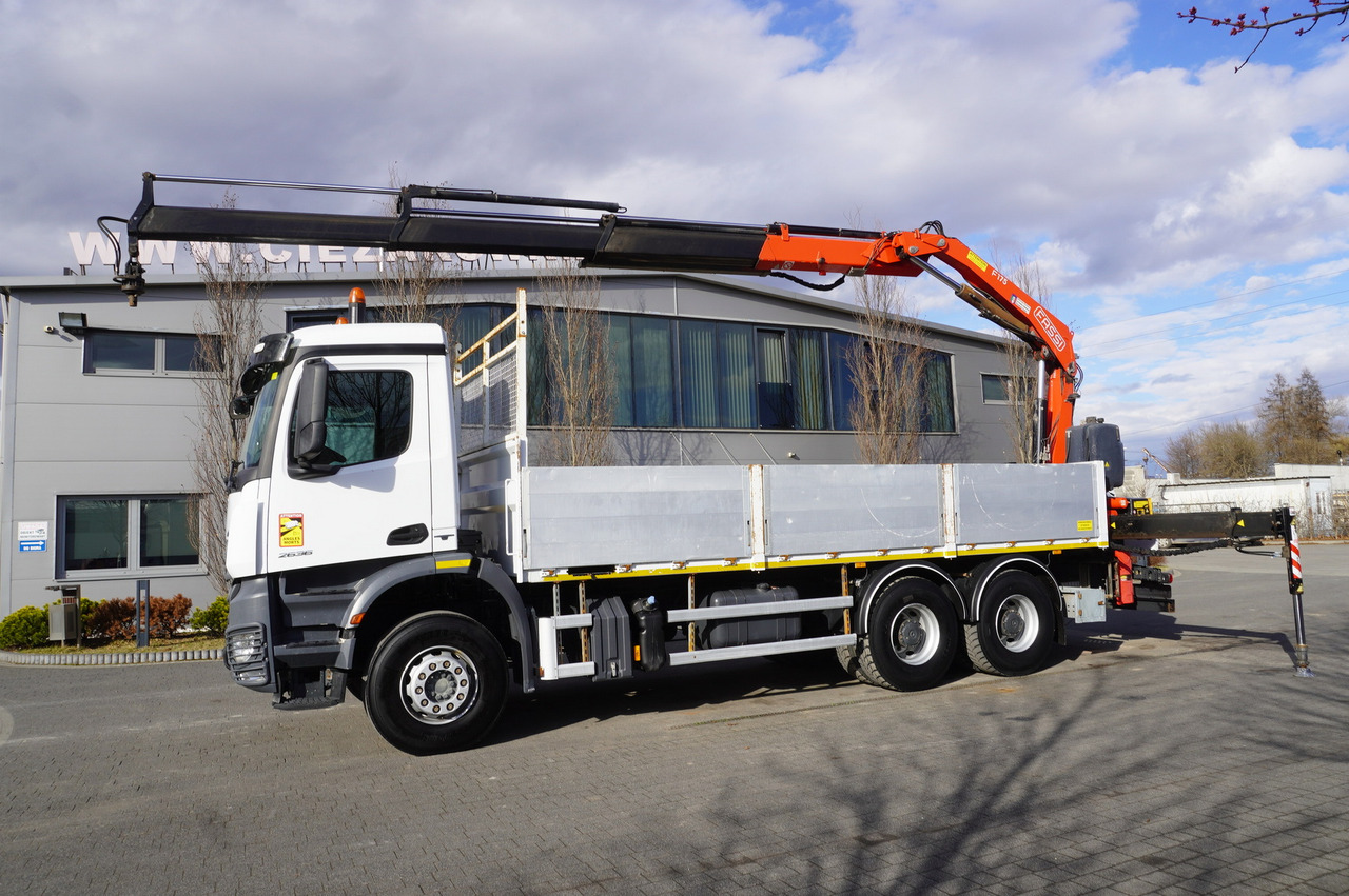 MERCEDES-BENZ AROCS 2636 Flatbed / HDS FASSI F175 7.7 T / 150,000 km - Autokran: das Bild 4 MERCEDES-BENZ AROCS 2636 Flatbed / HDS FASSI F175 7.7 T / 150,000 km - Autokran: das Bild 4