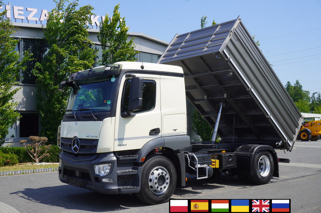 MERCEDES-BENZ Actros 1840 / New 3-side tipper 10 EPAL / Diff. lock / Load cap 10 t - Kipper: das Bild 1 MERCEDES-BENZ Actros 1840 / New 3-side tipper 10 EPAL / Diff. lock / Load cap 10 t - Kipper: das Bild 1