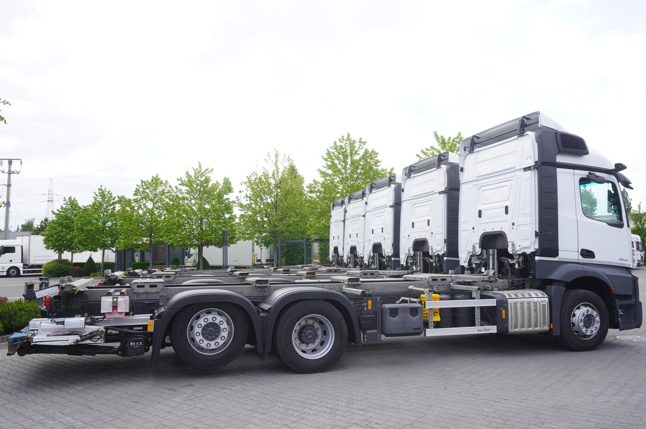 MERCEDES-BENZ Actros 2545 6×2 MP5 / ADR AT / 12 units - Containerwagen/ Wechselfahrgestell LKW: das Bild 3 MERCEDES-BENZ Actros 2545 6×2 MP5 / ADR AT / 12 units - Containerwagen/ Wechselfahrgestell LKW: das Bild 3