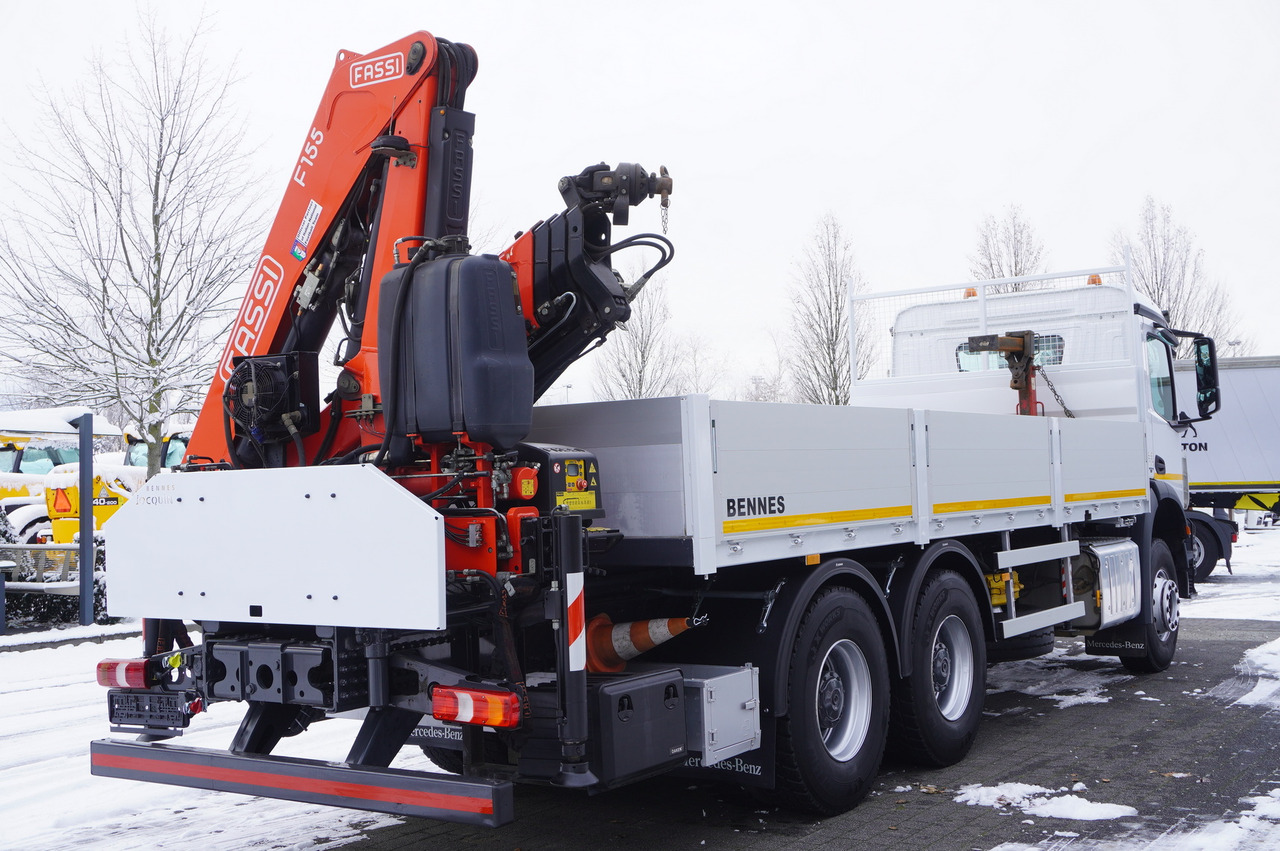 MERCEDES-BENZ Arocs 2633 flatbed truck / Crane FASSI F155A.0.23 / REMOTE CONTROL / 230,000 km - Autokran: das Bild 5 MERCEDES-BENZ Arocs 2633 flatbed truck / Crane FASSI F155A.0.23 / REMOTE CONTROL / 230,000 km - Autokran: das Bild 5