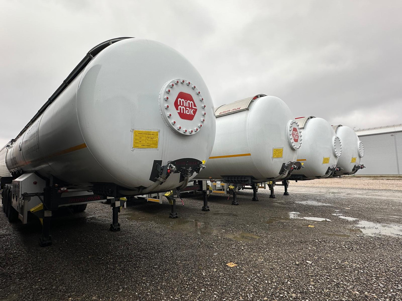MIMMAK Gas tank semi-trailer MM312 / 2024 / 4 units - Tankauflieger: das Bild 3 MIMMAK Gas tank semi-trailer MM312 / 2024 / 4 units - Tankauflieger: das Bild 3