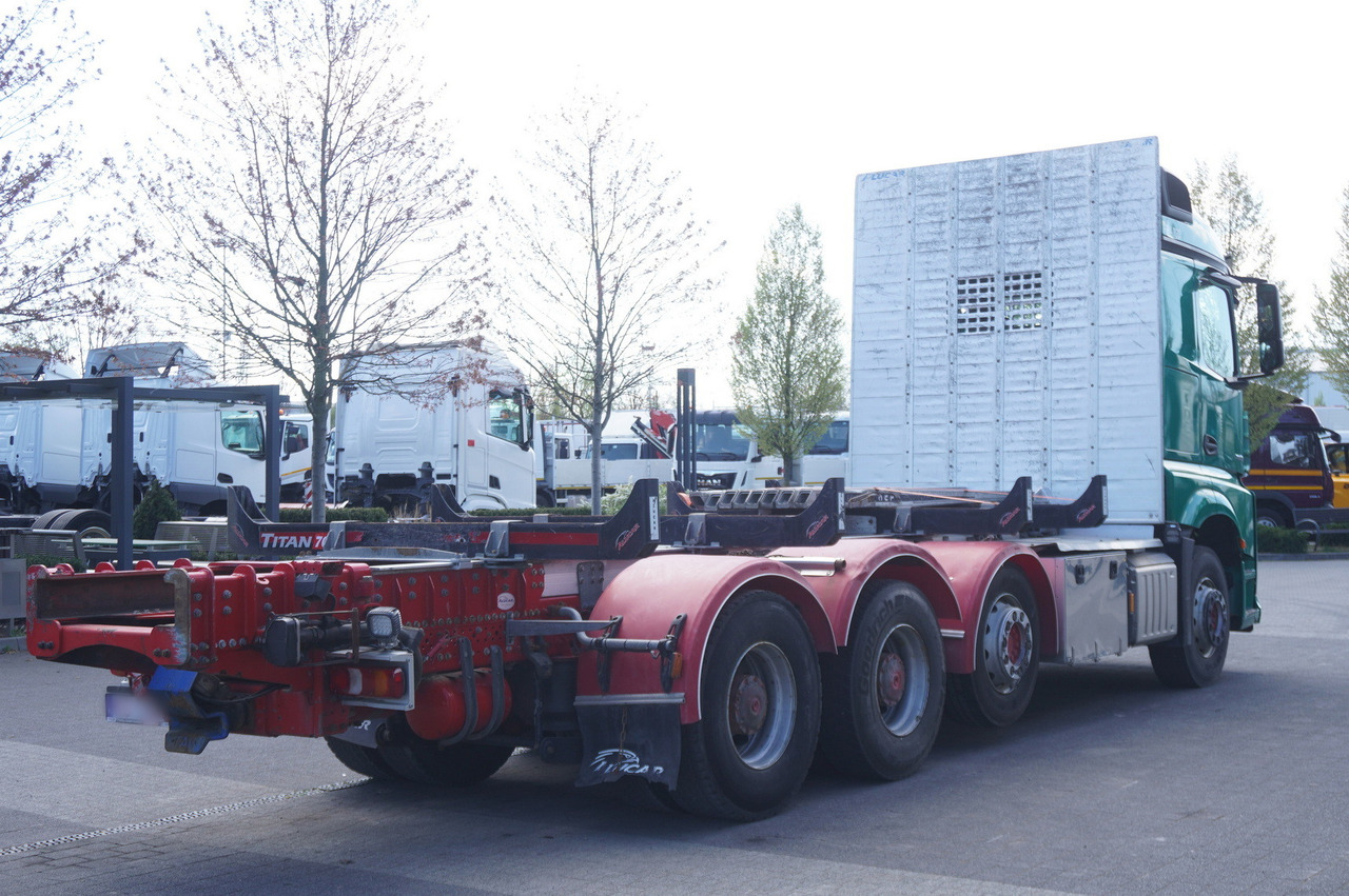 Holztransporter Für die Beförderung von Holz Mercedes-Benz Arocs 3563 8 × 4 / 630 HP / steered axle / Logging superstructure: das Bild 7