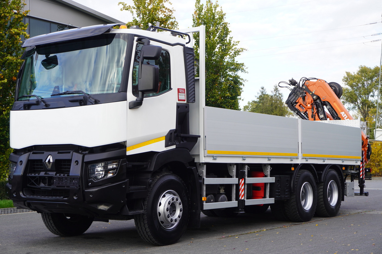 RENAULT C380 Comfort 6x4 / Atlas 172.3E crane / Range 12.3 m / capacity 6.1 t / Flatbed 17 EPAL - Autokran: das Bild 2 RENAULT C380 Comfort 6x4 / Atlas 172.3E crane / Range 12.3 m / capacity 6.1 t / Flatbed 17 EPAL - Autokran: das Bild 2