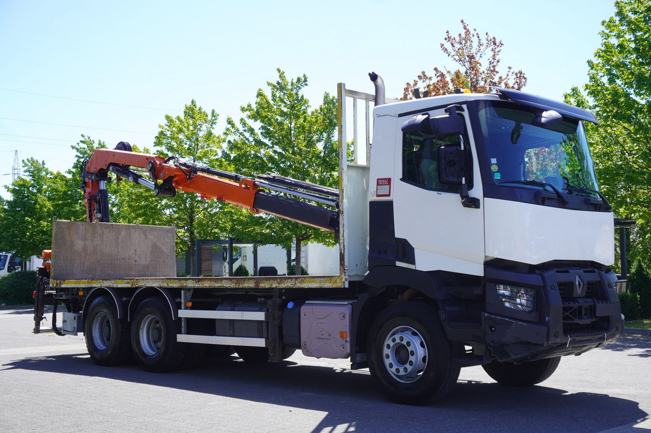 RENAULT C380 Comfort 6x4 / Atlas 6.1 T crane / range 12.3 m - Pritsche LKW, Autokran: das Bild 5 RENAULT C380 Comfort 6x4 / Atlas 6.1 T crane / range 12.3 m - Pritsche LKW, Autokran: das Bild 5