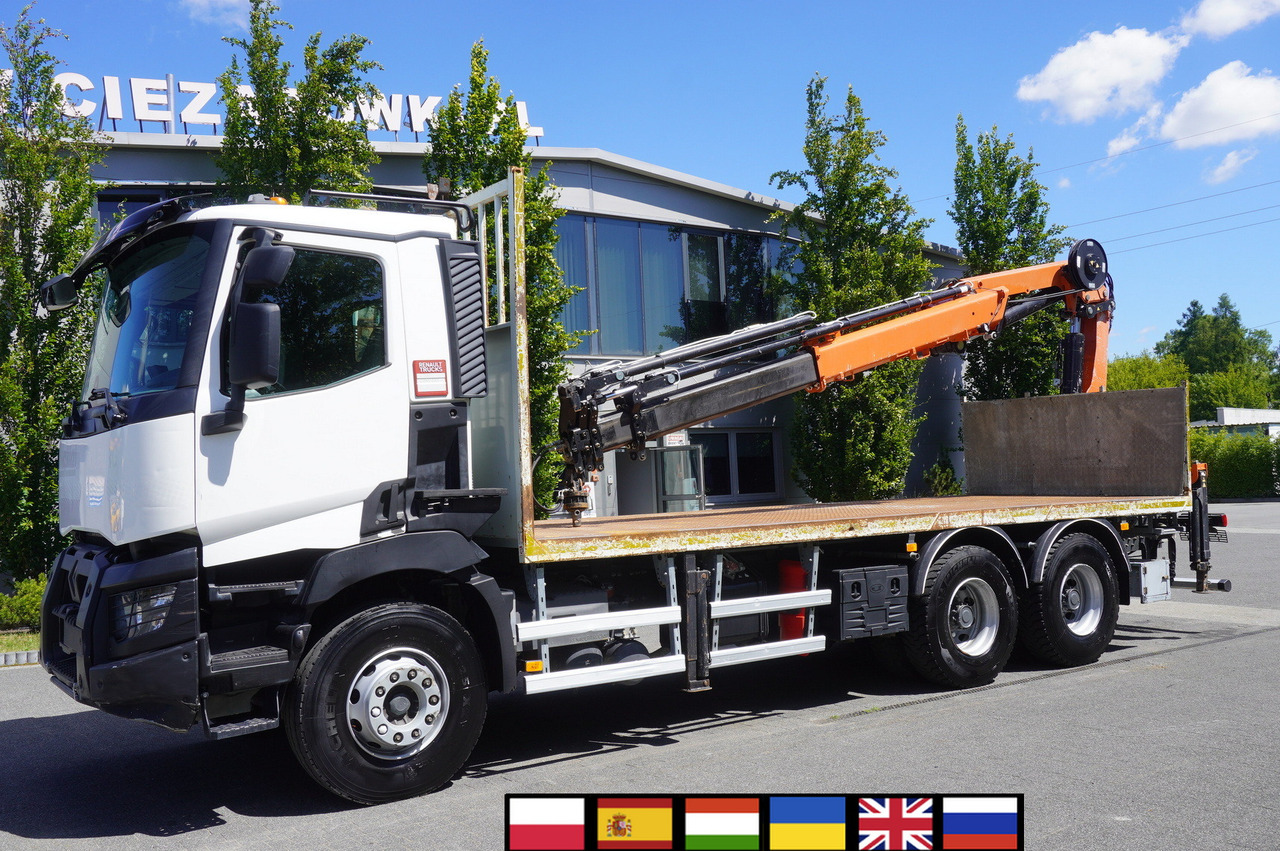 RENAULT C380 Comfort 6x4 / Atlas 6.1 T crane / range 12.3 m - Autokran: das Bild 1 RENAULT C380 Comfort 6x4 / Atlas 6.1 T crane / range 12.3 m - Autokran: das Bild 1