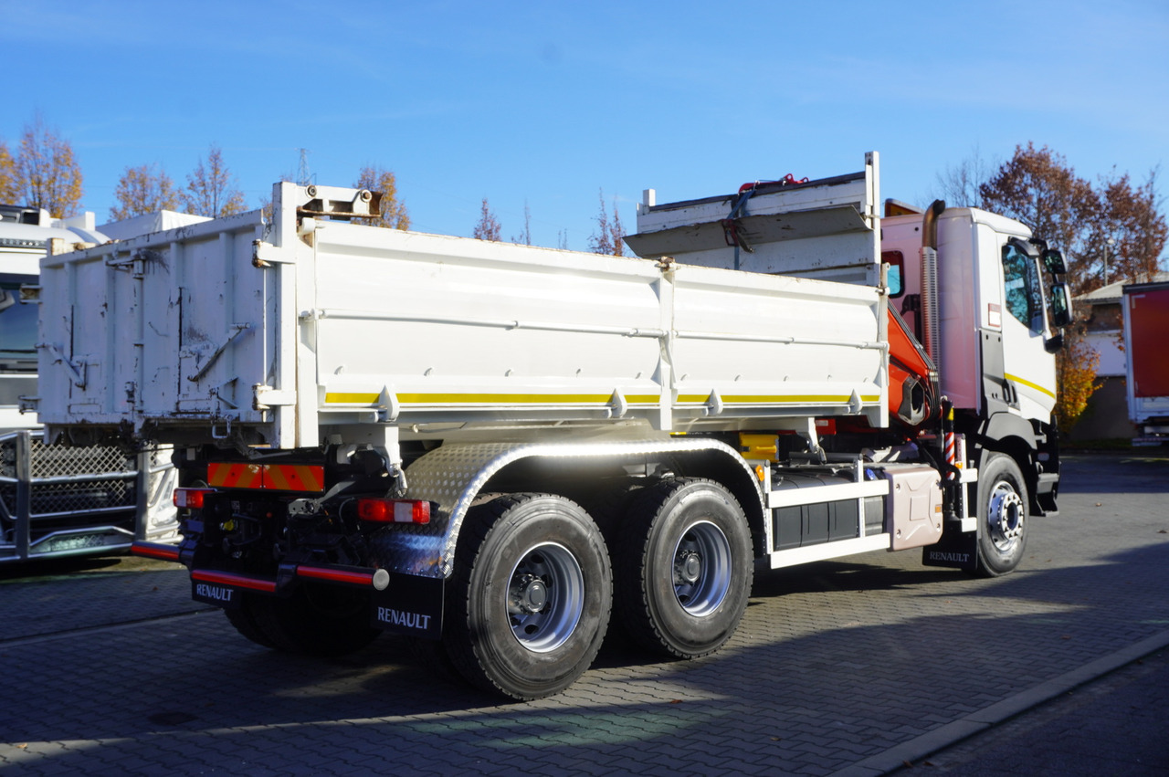 RENAULT C380 E6 6×4 / HDS Fassi F135 2700 MTH / Range 8 m / 5.6 t lifting capacity / 3-side tipper / Bortmatic - Kipper, Autokran: das Bild 4 RENAULT C380 E6 6×4 / HDS Fassi F135 2700 MTH / Range 8 m / 5.6 t lifting capacity / 3-side tipper / Bortmatic - Kipper, Autokran: das Bild 4