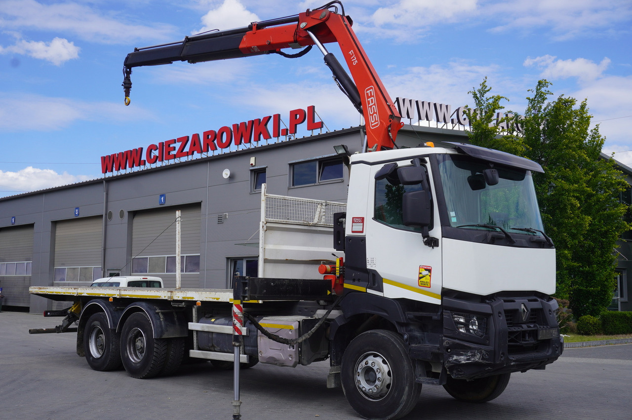 RENAULT K380 6x4 / FASSI F175 crane 7.85 t / 120 thousand km! - Autokran: das Bild 1 RENAULT K380 6x4 / FASSI F175 crane 7.85 t / 120 thousand km! - Autokran: das Bild 1