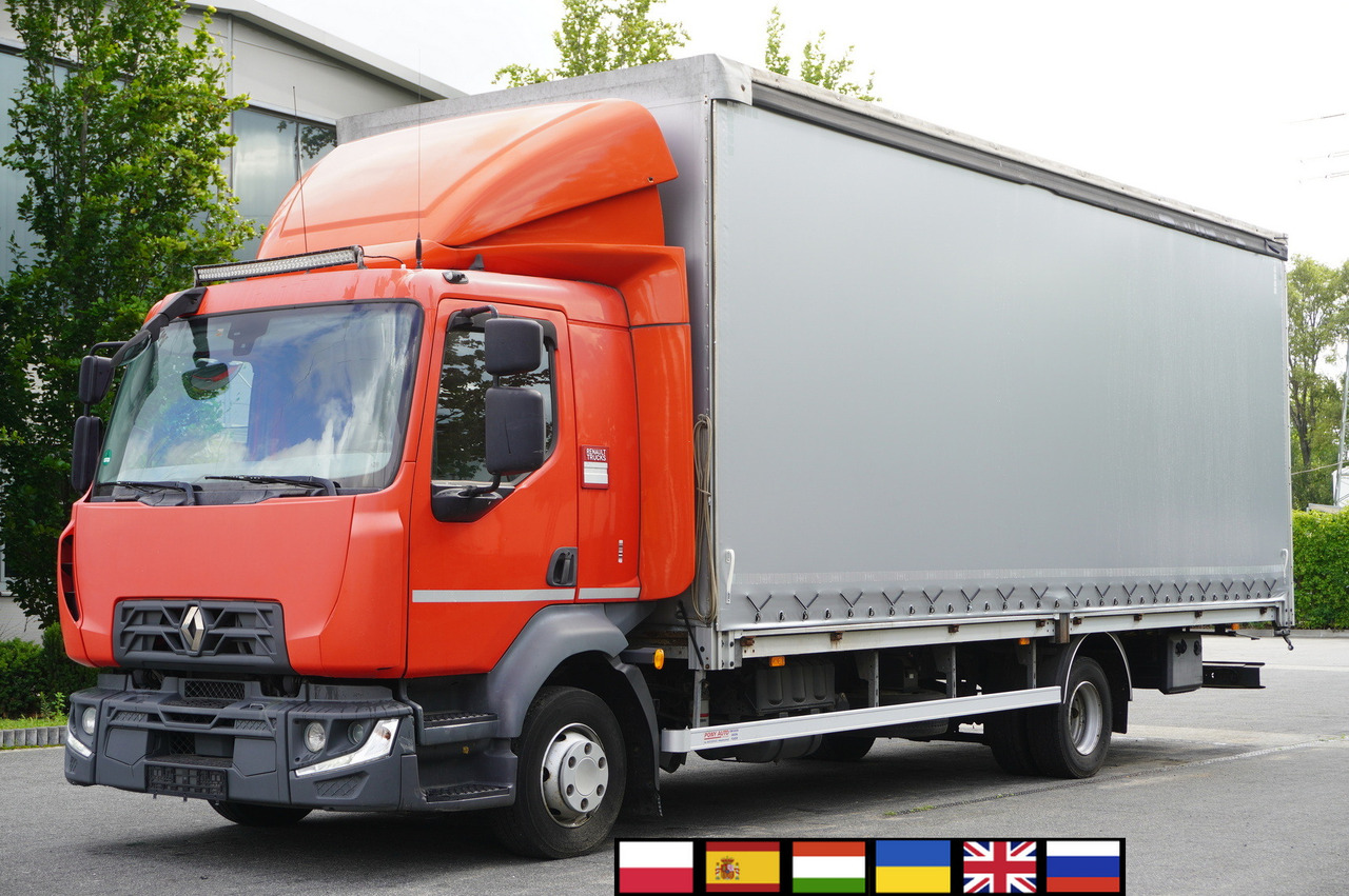 RENAULT Midlum 12.245 / dropside / sleeper / 18 pallets - Plane LKW: das Bild 1 RENAULT Midlum 12.245 / dropside / sleeper / 18 pallets - Plane LKW: das Bild 1