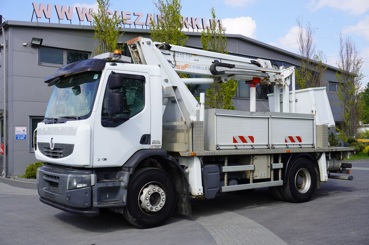 RENAULT Premium 270 DXI Lift Comilev 210 TP / 21 m - Teleskopbühne: das Bild 2 RENAULT Premium 270 DXI Lift Comilev 210 TP / 21 m - Teleskopbühne: das Bild 2