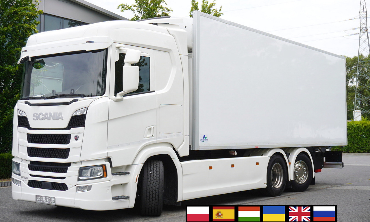 SCANIA R500 / Lecapitaine refrigerator / Carrier Supra 950 / steered 3rd axle - Kühlkoffer LKW: das Bild 1 SCANIA R500 / Lecapitaine refrigerator / Carrier Supra 950 / steered 3rd axle - Kühlkoffer LKW: das Bild 1