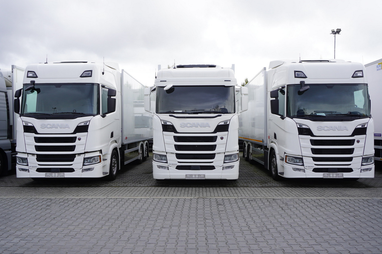 SCANIA R500 / Refrigerator Superstructure / steered axle / several units - Kühlkoffer LKW: das Bild 2 SCANIA R500 / Refrigerator Superstructure / steered axle / several units - Kühlkoffer LKW: das Bild 2