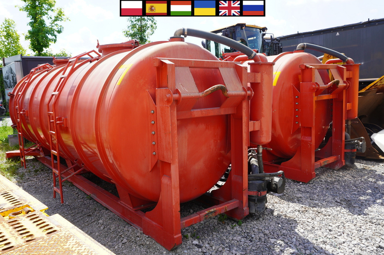 STAL UNUSED Septic barrel / 13000 l - Hakenlift/ Absetzkipper System: das Bild 1 STAL UNUSED Septic barrel / 13000 l - Hakenlift/ Absetzkipper System: das Bild 1