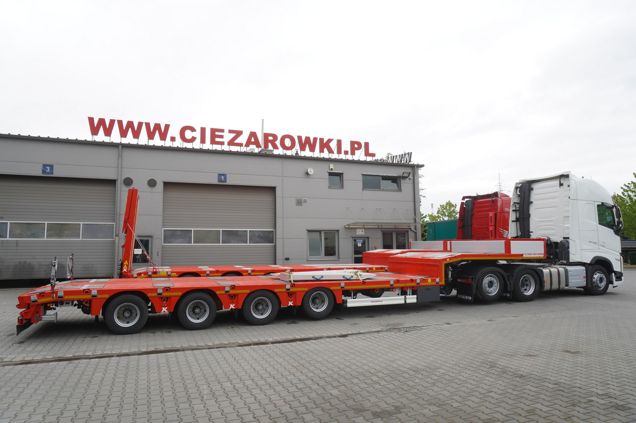 VOLVO FH 500 6 × 2 Globetrotter XL / 2023 / 114 thousand km / Brand-new low-loader Kässbohrer LB3E semi-trailer - Autotransporter LKW: das Bild 3 VOLVO FH 500 6 × 2 Globetrotter XL / 2023 / 114 thousand km / Brand-new low-loader Kässbohrer LB3E semi-trailer - Autotransporter LKW: das Bild 3