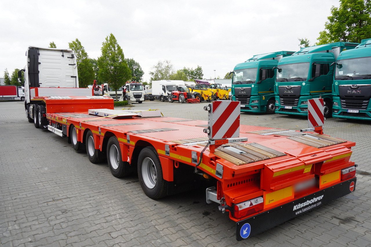 VOLVO FH 500 6 × 2 Globetrotter XL / 2023 / 114 thousand km / Brand-new low-loader Kässbohrer LB3E semi-trailer - Autotransporter LKW: das Bild 4 VOLVO FH 500 6 × 2 Globetrotter XL / 2023 / 114 thousand km / Brand-new low-loader Kässbohrer LB3E semi-trailer - Autotransporter LKW: das Bild 4