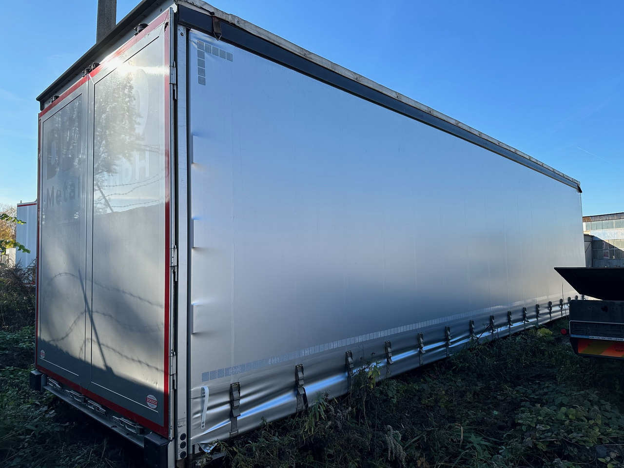 VarioFRAME Bausatz curtain / 23 europallets / 2017 - Planenaufbau: das Bild 1 VarioFRAME Bausatz curtain / 23 europallets / 2017 - Planenaufbau: das Bild 1