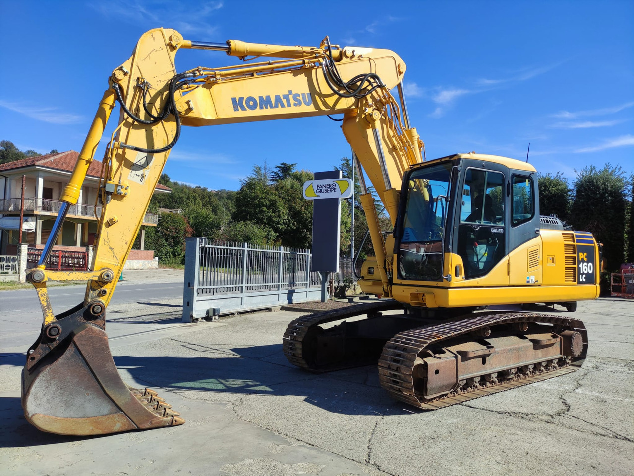 KOMATSU PC160LC-7 - Kettenbagger: das Bild 1 KOMATSU PC160LC-7 - Kettenbagger: das Bild 1