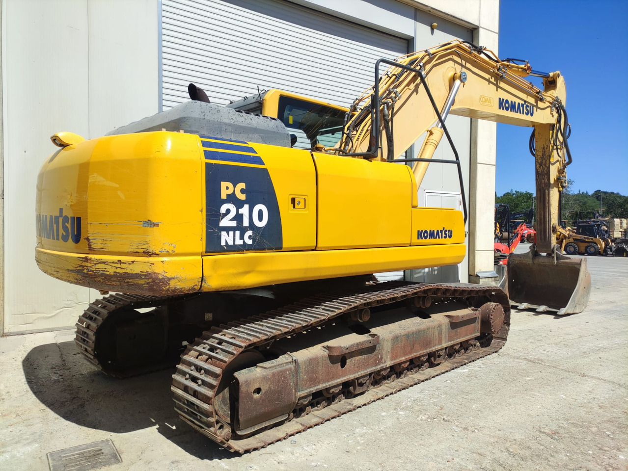 KOMATSU PC210NLC-8 - Kettenbagger: das Bild 2 KOMATSU PC210NLC-8 - Kettenbagger: das Bild 2