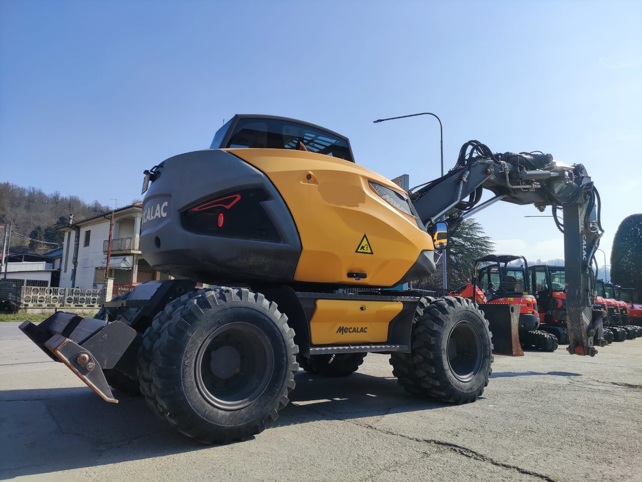 MECALAC 15 MWR - Mobilbagger: das Bild 4 MECALAC 15 MWR - Mobilbagger: das Bild 4