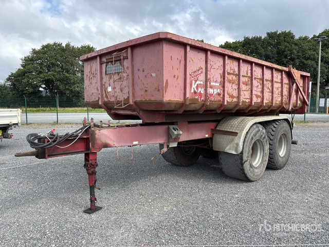 1996 Krampe TWK 18 Goliath End Dump Trailer - Kipper Auflieger: das Bild 1 1996 Krampe TWK 18 Goliath End Dump Trailer - Kipper Auflieger: das Bild 1