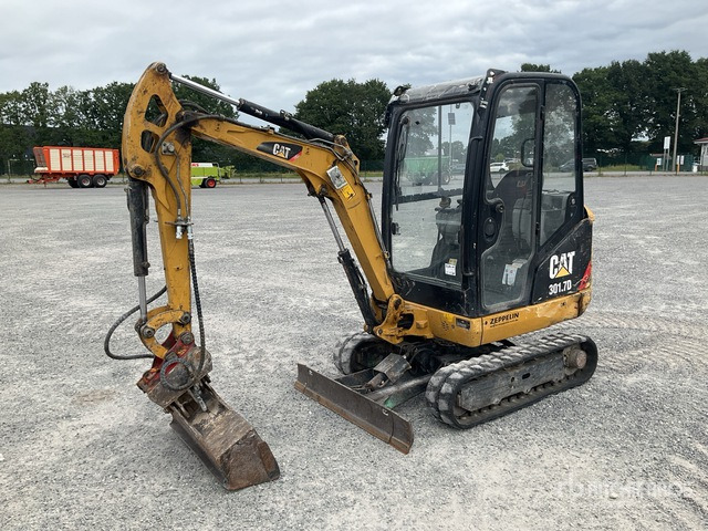 2015 Cat 301.7D Mini Excavator: <6.6t - Minibagger: das Bild 1 2015 Cat 301.7D Mini Excavator: <6.6t - Minibagger: das Bild 1
