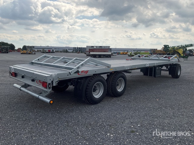 2022 Fliegl DPW180 Tri/A (Unused) Bale Wagon - Landwirtschaftlicher Plattformanhänger: das Bild 4 2022 Fliegl DPW180 Tri/A (Unused) Bale Wagon - Landwirtschaftlicher Plattformanhänger: das Bild 4