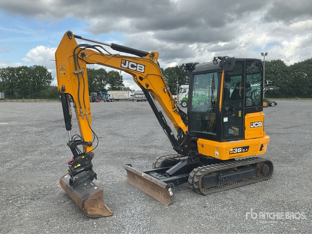 2022 JCB 36C-1 Mini Excavator: <6.6t - Minibagger: das Bild 1 2022 JCB 36C-1 Mini Excavator: <6.6t - Minibagger: das Bild 1