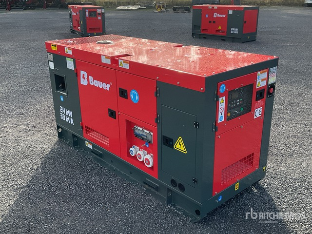 2025 Bauer Generatoren GFS-24 ATS 30 kVA (Unused) Generator Set - Stromgenerator: das Bild 1 2025 Bauer Generatoren GFS-24 ATS 30 kVA (Unused) Generator Set - Stromgenerator: das Bild 1