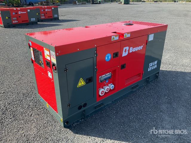 2025 Bauer Generatoren GFS-50 ATS 62.5 kVA (Unused) Generator Set - Stromgenerator: das Bild 2 2025 Bauer Generatoren GFS-50 ATS 62.5 kVA (Unused) Generator Set - Stromgenerator: das Bild 2