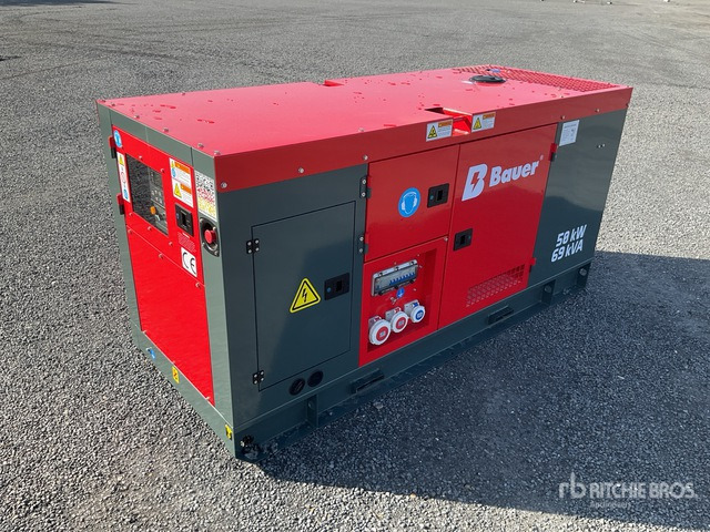 2025 Bauer Generatoren GFS-50 ATS 62.5 kVA (Unused) Generator Set - Stromgenerator: das Bild 2 2025 Bauer Generatoren GFS-50 ATS 62.5 kVA (Unused) Generator Set - Stromgenerator: das Bild 2