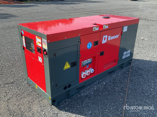 2025 Bauer Generatoren GFS-50 ATS 62.5 kVA (Unused) Generator Set - Stromgenerator: das Bild 2 2025 Bauer Generatoren GFS-50 ATS 62.5 kVA (Unused) Generator Set - Stromgenerator: das Bild 2