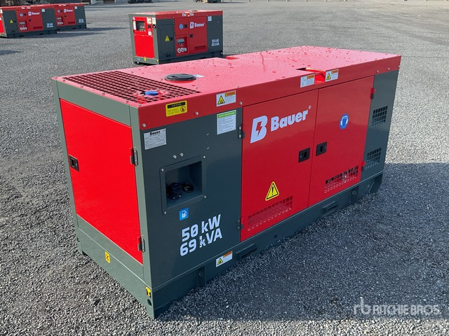 2025 Bauer Generatoren GFS-50 ATS 62.5 kVA (Unused) Generator Set - Stromgenerator: das Bild 3 2025 Bauer Generatoren GFS-50 ATS 62.5 kVA (Unused) Generator Set - Stromgenerator: das Bild 3