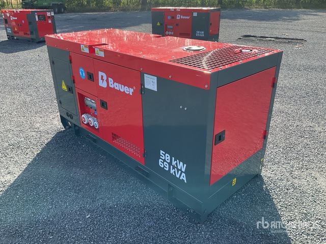 2025 Bauer Generatoren GFS-50 ATS 62.5 kVA (Unused) Generator Set - Stromgenerator: das Bild 3 2025 Bauer Generatoren GFS-50 ATS 62.5 kVA (Unused) Generator Set - Stromgenerator: das Bild 3